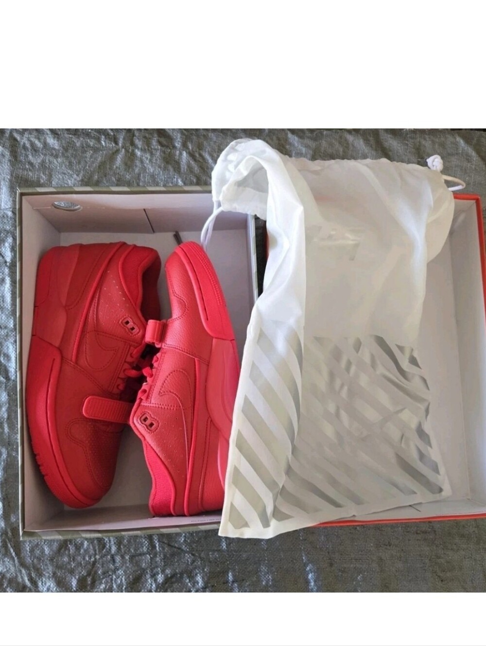 Nike Air Alpha Force 88 SP Billie Eilish Fire Red Men's Size 9 - Picture 2 of 8